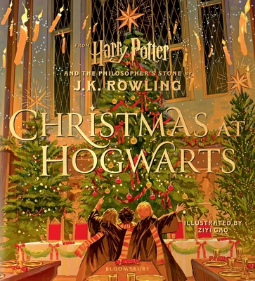 Christmas at Hogwarts: A Joyfully Illustrated G... 1526677083 Book Cover