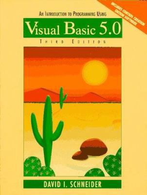 An Introduction to Programming Using Visual Bas... B0072VFSUW Book Cover