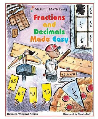 Fractions and Decimals Made Easy 0766025136 Book Cover