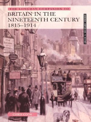 The Longman Companion to Nineteenth Century Bri... 0582279909 Book Cover