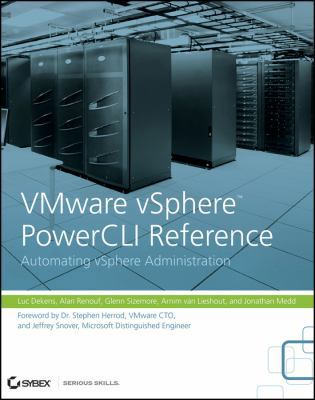 VMware vSphere PowerCLI Reference: Automating v... 0470890797 Book Cover