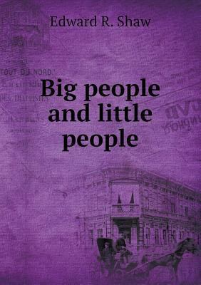 Big people and little people 551861361X Book Cover