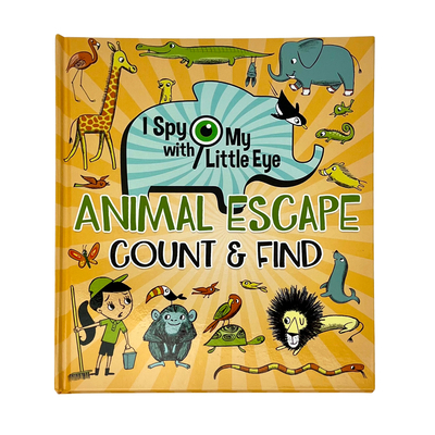 Animal Escape Count & Find (I Spy with My Littl... B0DPYX6Q57 Book Cover