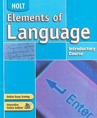 Elements of Language: Student Edition Grade 6 2004 0030686636 Book Cover