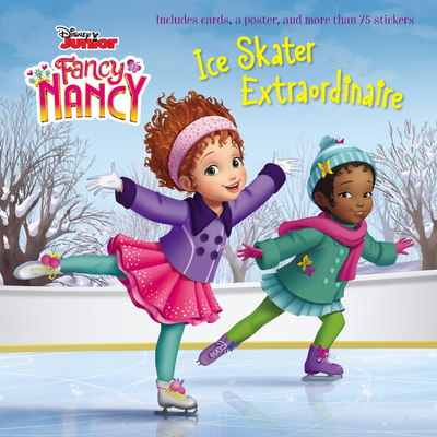 Disney Junior Fancy Nancy: Ice Skater Extraordi... 0062843958 Book Cover