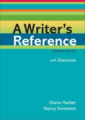 A Writer's Reference: With Exercises B0073TC3RY Book Cover