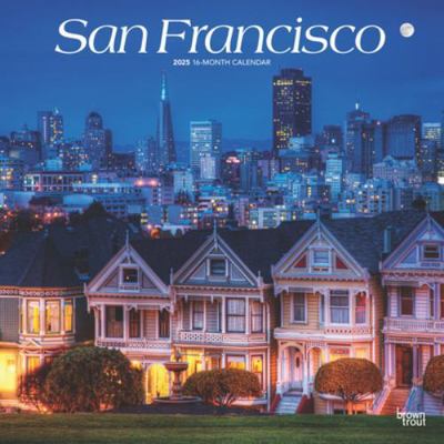 San Francisco 2025 12 X 24 Inch Monthly Square ... 1975475658 Book Cover