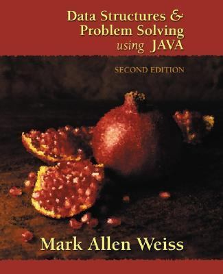 Data Structures and Problem Solving Using Java 0201748355 Book Cover