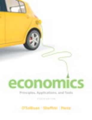Economics: Principles, Applications, and Tools 0132949334 Book Cover