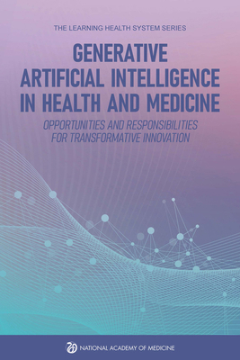 Generative Artificial Intelligence in Health an... 0309733693 Book Cover