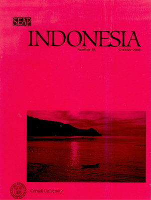 Indonesia Journal: October 2008 0877278865 Book Cover