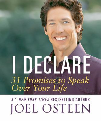 I Declare: 31 Promises to Speak Over Your Life 0762454873 Book Cover