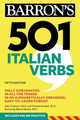 501 Italian Verbs, Fifth Edition 1506260667 Book Cover