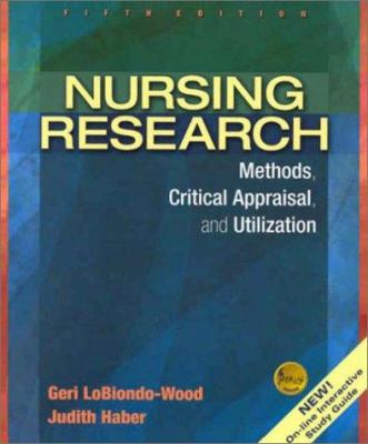 Nursing Research: Methods, Critical Appraisal, ... 0323012876 Book Cover