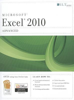 Excel 2010: Advanced Student Manual 1426021593 Book Cover