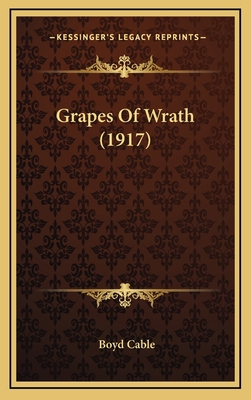 Grapes Of Wrath (1917) 1164321188 Book Cover