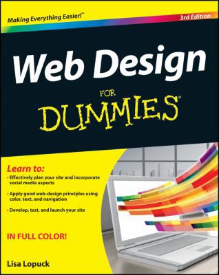 Web Design for Dummies 1118004906 Book Cover