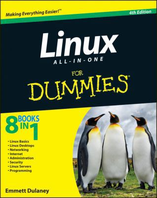 Linux All-In-One for Dummies [With DVD ROM] 0470770198 Book Cover