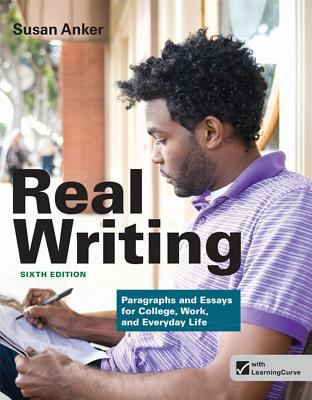 Real Writing: Paragraphs and Essays for College... 1457624214 Book Cover