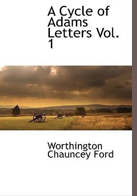 A Cycle of Adams Letters Vol. 1 1117274675 Book Cover