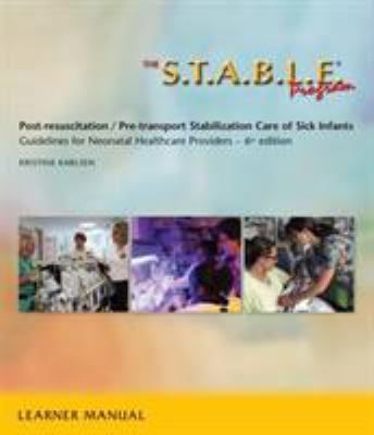 The S.T.A.B.L.E. Program, Learner Manual: Post-... 1937967026 Book Cover
