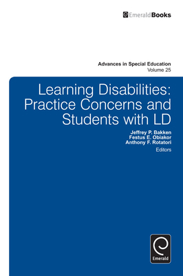 Learning Disabilities: Practice Concerns and St... 1781904278 Book Cover