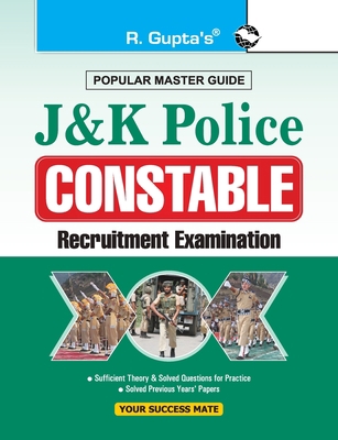 J&k Police (Armed and Executive) Constable Recr... 9350126729 Book Cover