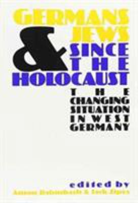 German & Jews Since the Holocaust 0841909253 Book Cover