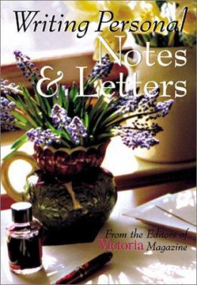 Writing Personal Notes & Letters 1588161951 Book Cover