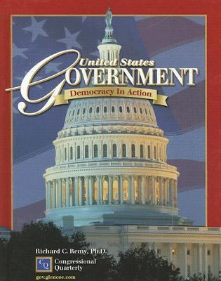 United States Government: Democracy in Action 0078259835 Book Cover