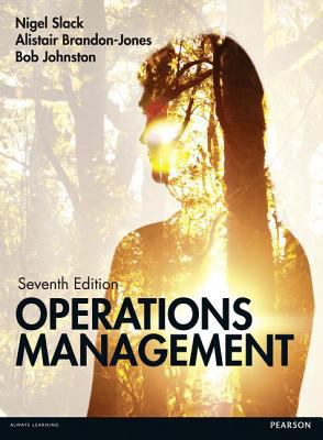 Slack: Operations Management 7th edition MyOMLa... 0273776290 Book Cover