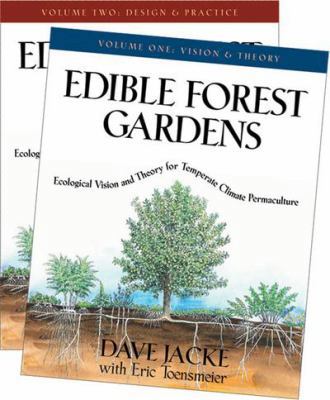 Edible Forest Gardens: 2 Volume Set 1890132608 Book Cover