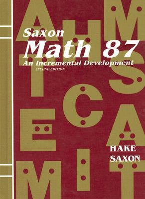 Math 87: An Incremental Development 1565771885 Book Cover