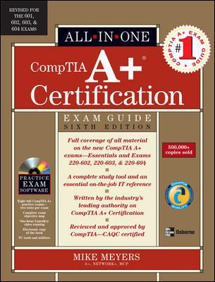 CompTIA A+ Certification Exam Guide [With CDROM] 0072263113 Book Cover