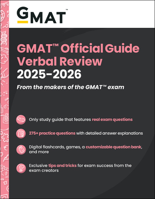 GMAT Official Guide Verbal Review 2025-2026: Bo... 1394333889 Book Cover