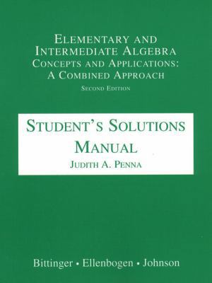 Student's Solutions Manual to Accompany Element... 0201312255 Book Cover