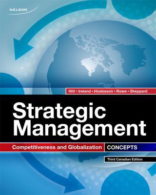CDN ED Strategic Management Concepts 0176500065 Book Cover
