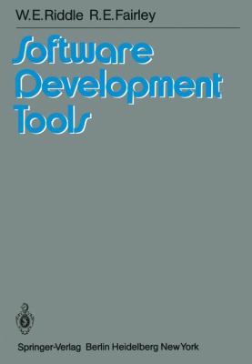 Software Development Tools 3540103260 Book Cover