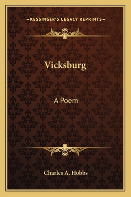 Vicksburg: A Poem 1163782009 Book Cover