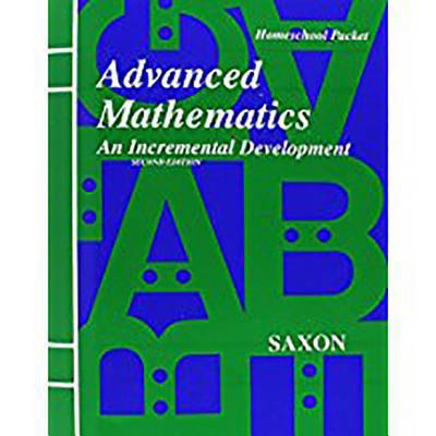 Saxon Advanced Math Answer Key & Tests Second E... 1565771591 Book Cover