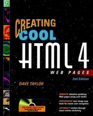 Creating Cool HTML 4 Web Pages 076453484X Book Cover