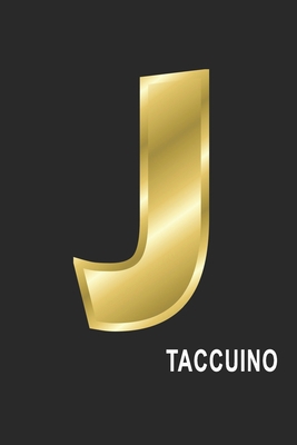 J Taccuino: J Taccuino monogramma lettera J, A4, (15,2 x 22,9 cm) 120 pagine a righe, pagine bianche, Copertina flessibile, ALFABETO (Italian Edition)