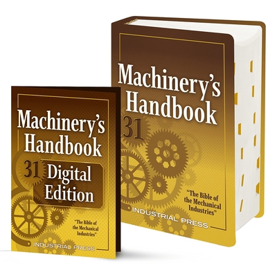 Machinery's Handbook & Digital Edition Combo: T... 083114131X Book Cover