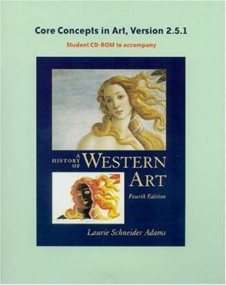 History of Western Art's Core Concepts CD-ROM, ... 0072995955 Book Cover