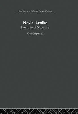 Novial Lexike 041586464X Book Cover
