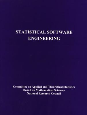Statistical Software Engineering 0309053447 Book Cover