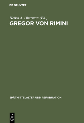 Gregor von Rimini [German] 3110083213 Book Cover