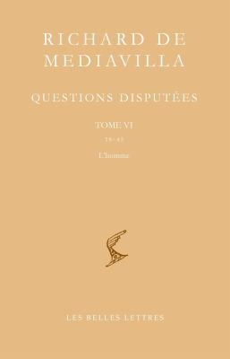 Richard de Mediavilla, Questions Disputees. Tom... [French] 2251610081 Book Cover