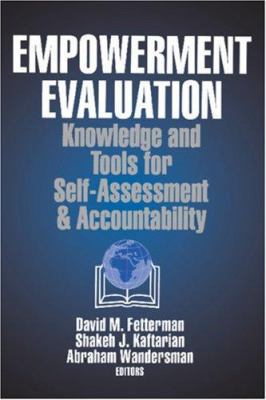 Empowerment Evaluation: Knowledge and Tools for... 076190025X Book Cover