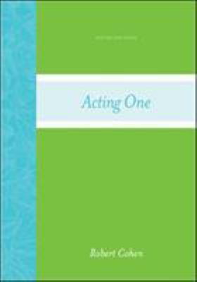 Acting One 0073514160 Book Cover